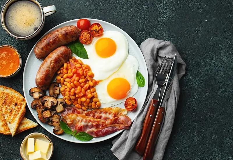 English Breakfast plate 