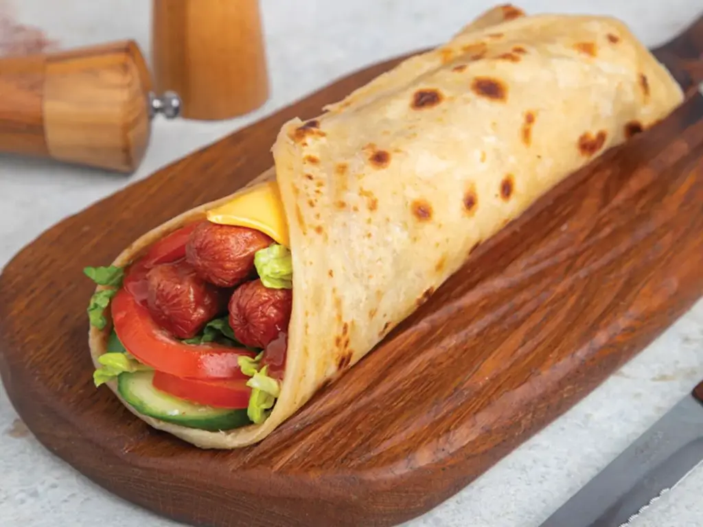 Paratha Hot Dog 